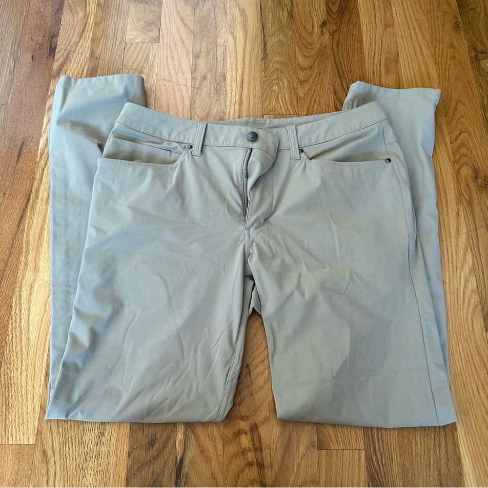 Khaki Lululemon ABC Pants